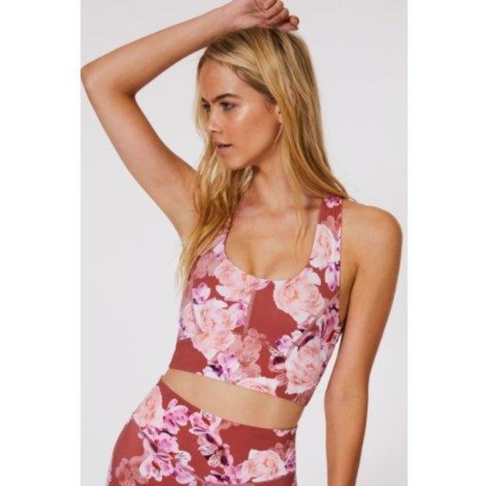 New L'URVHIDDEN SANCTUARY CROP BRA